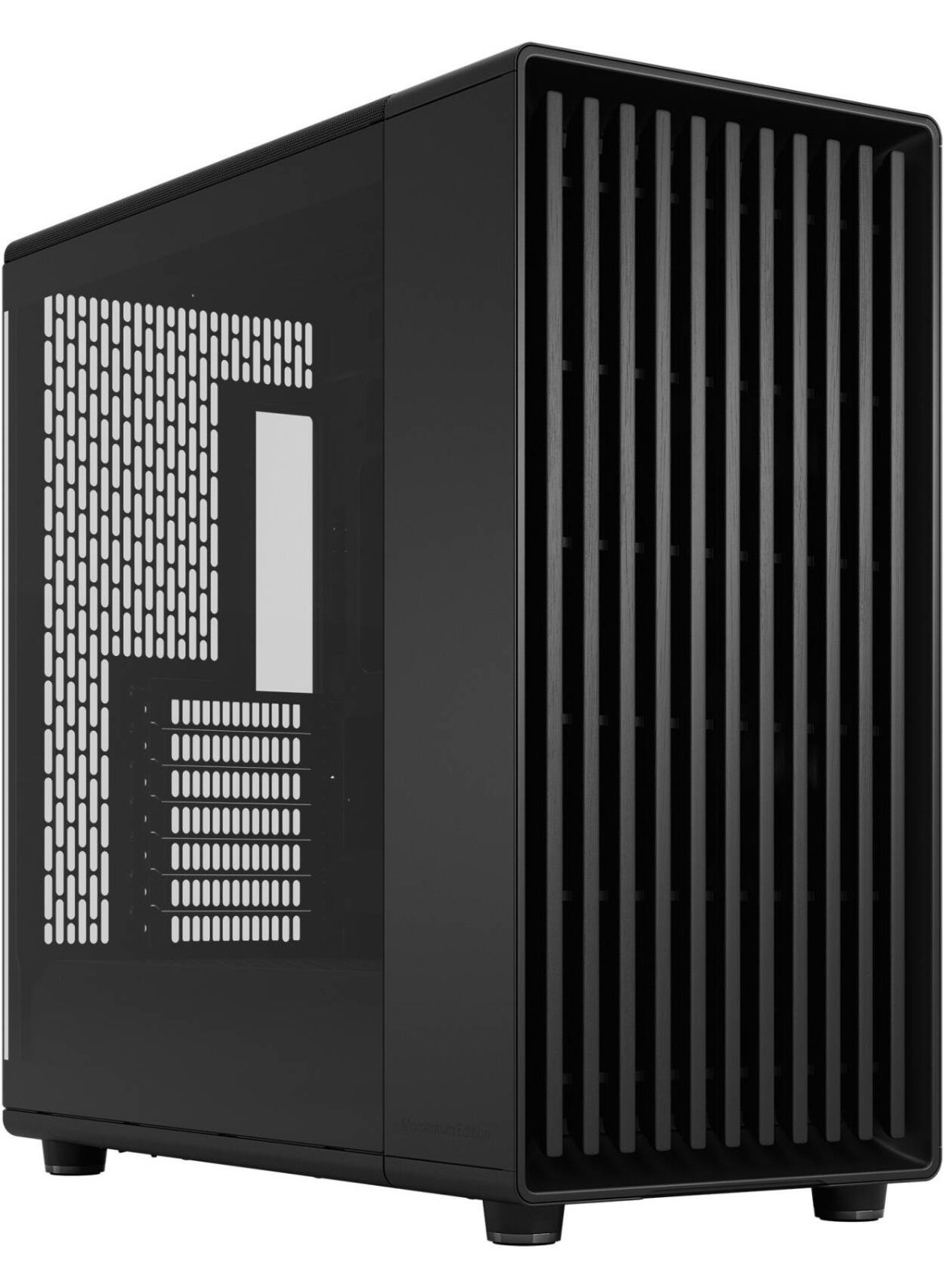 North XL Momentum Edition Full Tower PC Case, Tempered Glass Side Panel, High Airflow, Pre-installed 3× Momentum 140mm Fans, USB-C & USB-A, Supports 413mm GPU & 176mm CPU Cooler, Front/Top/Rear Radiators, Tool-less Drive Mounts, BlacK | FD-C-NOR1X-07